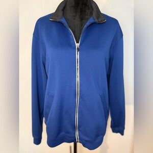 Pebble Beach Blue Zip-Up Jacket